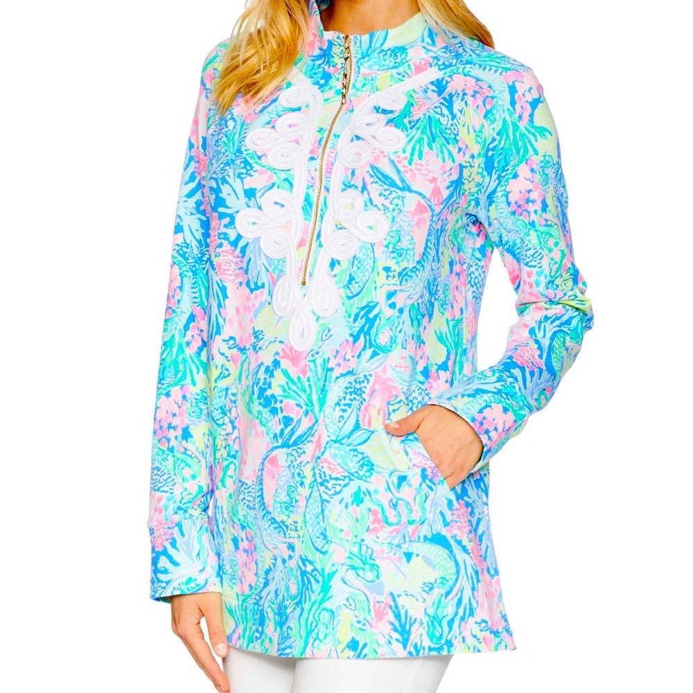 Lilly Pulitzer mermaid cove popover